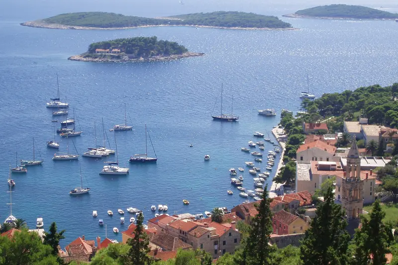 7-Day Croatia Dalmatian Coast Yacht Charter: Croatia coastline