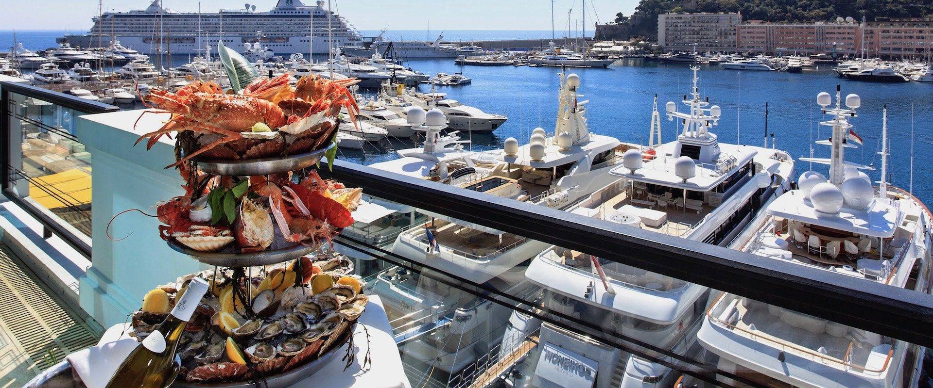 La Marée, Monaco, reachable by yacht tender