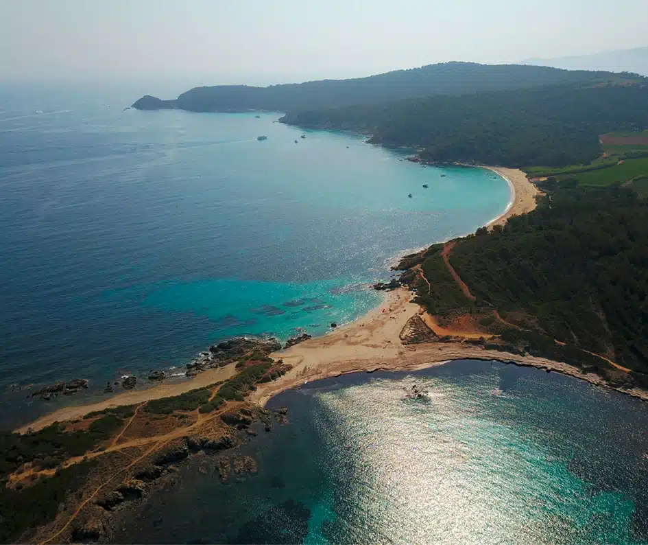 Baie de Briande, Saint-Tropez, reachable by yacht tender
